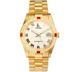 Ik Crystal Gold White Red