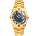 Ik Crystal Gold Black Red